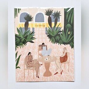 The Jungle Café Art Print by Isabelle Feliu